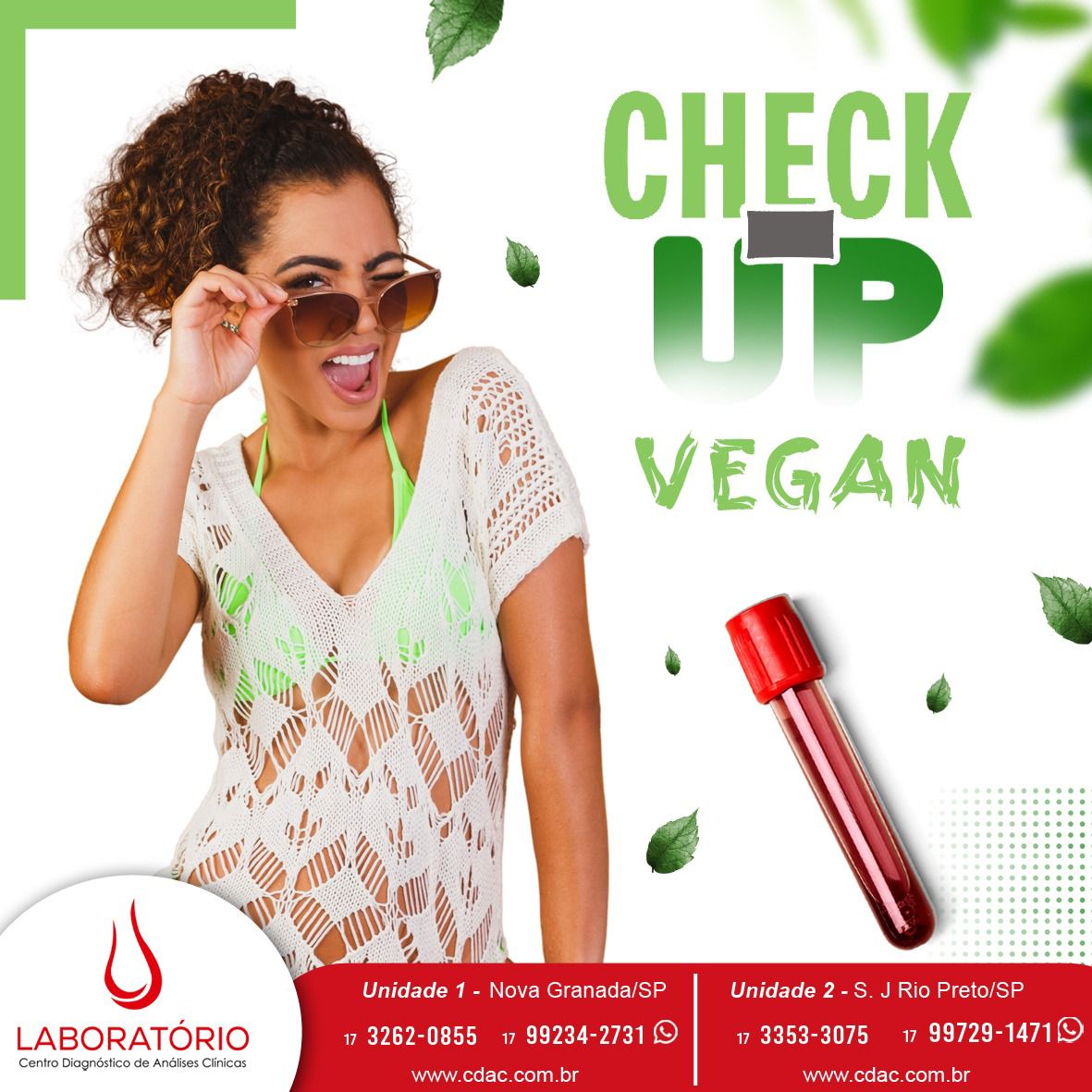 Exames para Veganos/Vegetarianos