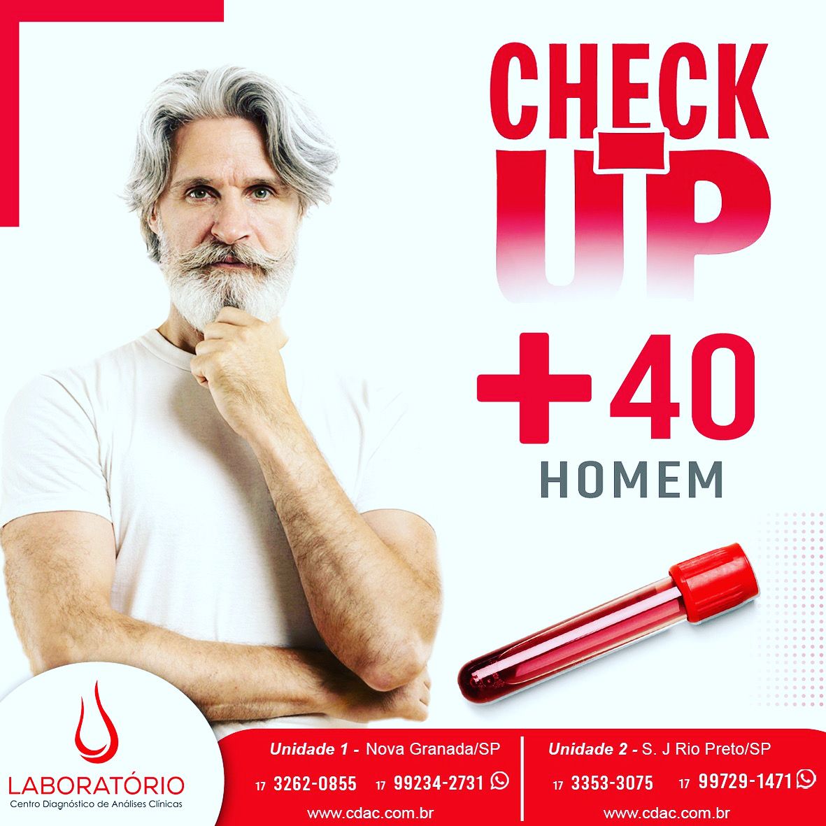 Check-up Masculino +40 anos